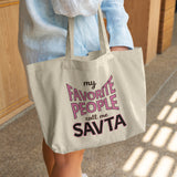 My Favorite People Call Me Savta Tote Bag