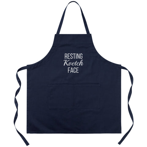 Resting Kvetch Face Cotton Apron