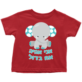 Big Brother Baby Announcement T-Shirt - Hebrew