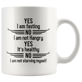Yes No Fasting Mug