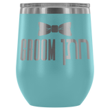 Jewish Groom Chattan Wine Tumbler