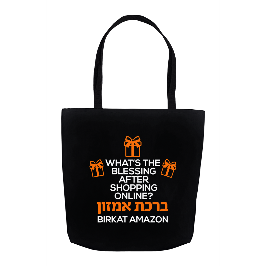 Shopping Online Blessing - Birkat Tote Bag, Black