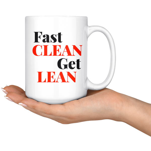 Fast Lean Get Clean Mug