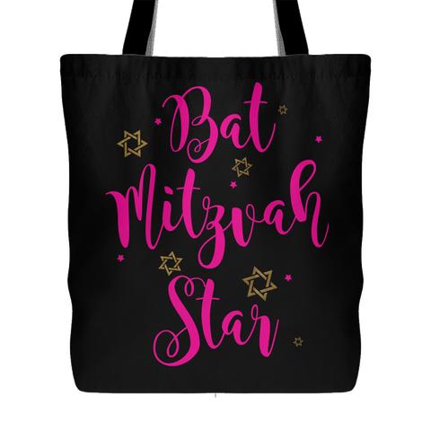 bat mitzvah gift tote bag