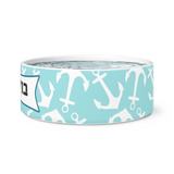 Personalized Dog Bowl | Hebrew