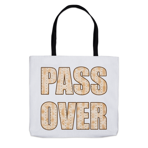 Passover Matzah Print Matzoh Tote Bag