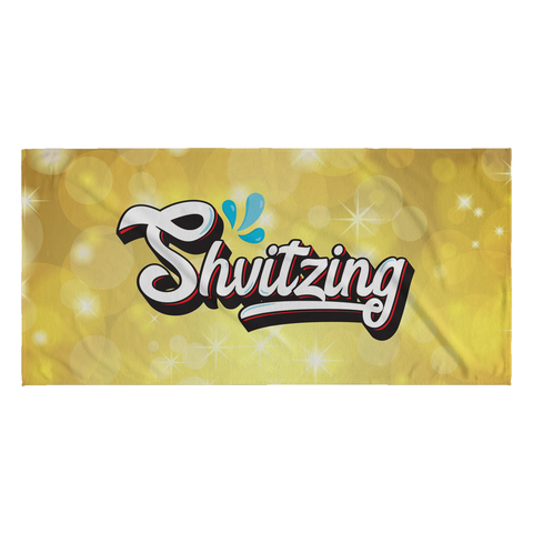 shvitzing glow beach pool towel