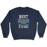 jewish dad sweatshirt navy
