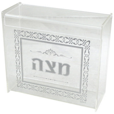 Clear Covered Acrylic Matzah Stand