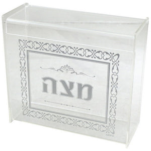 Clear Covered Acrylic Matzah Stand