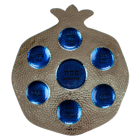pomegranate passover seder plate
