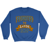 Promoted To Zayde 2019 Sweatshirt or t-Shirt