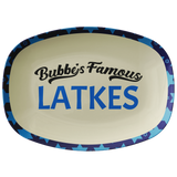bubbes famous latkes serving platter