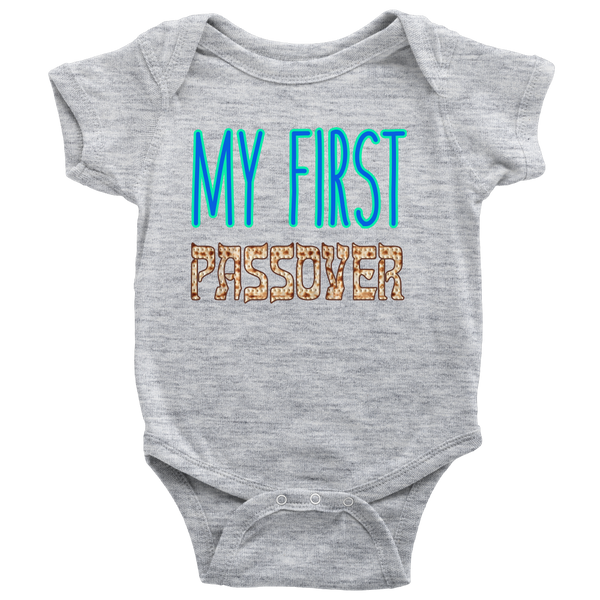 My First Passover Baby Bodysuit