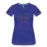 Ima Jewish Mother Gold Print T-shirt - royal blue