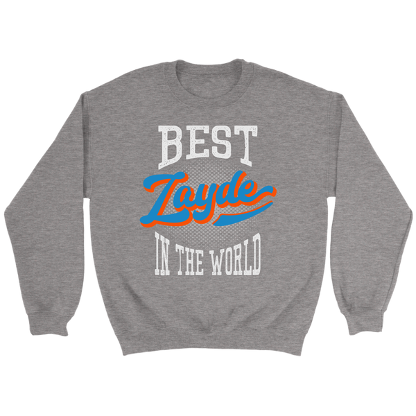 best zayde gift sweatshirt charcoal grey