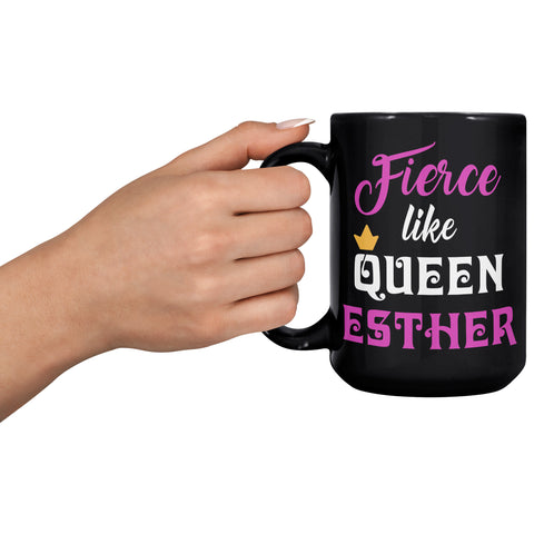 Fierce Like Queen Esther Large Gift Mug