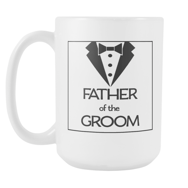 father of the groom gift mug