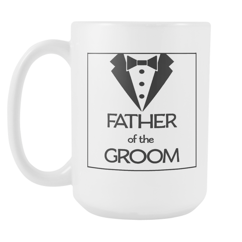 father of the groom gift mug
