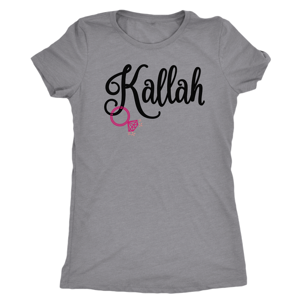 Kallah - Jewish Bride Racerback Tank and T-Shirt
