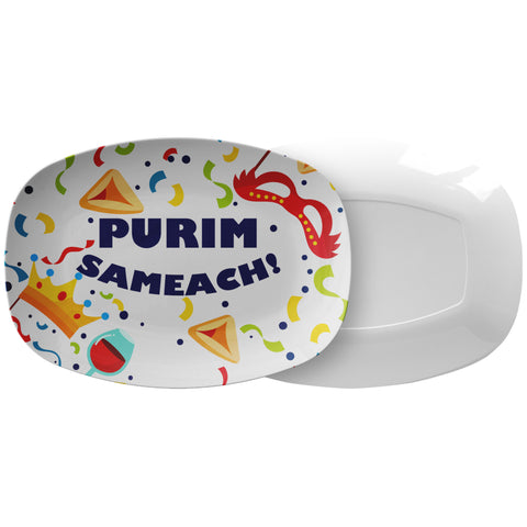 Purim Sameach Purim Serving Platter