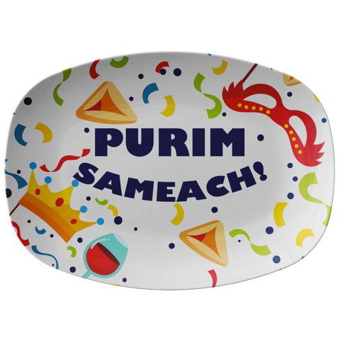 Purim Sameach Purim Serving Platter