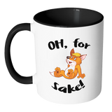 FOR FOX SAKE FUNNY GIFT MUG