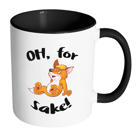 for fox sake funny floor mat