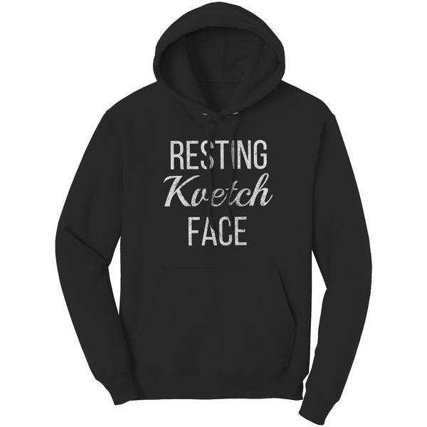 Resting Kvetch Face Hooded Sweatshirt