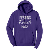 Resting Kvetch Face Hooded Sweatshirt