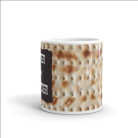 Kosher For Passover Matzoh Mug