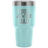 dad etched steel tumbler