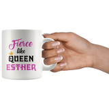 Fierce Like Queen Esther Purim Gift Mug