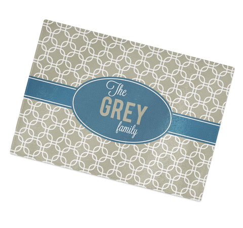 chopping board with name