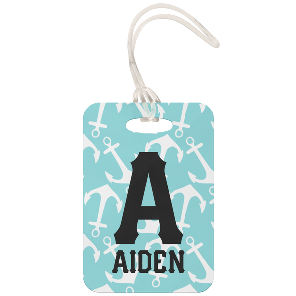 Personalized Nautical Luggage Tag