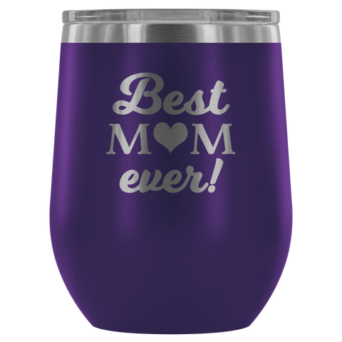 best mom ever tumbler purple