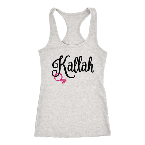 Kallah - Jewish Bride Racerback Tank and T-Shirt