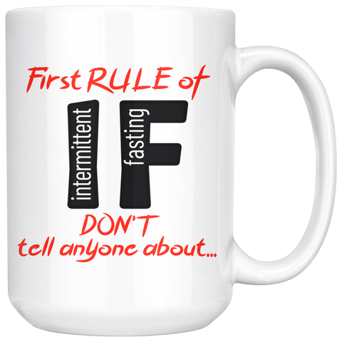 intermitten fasting mug