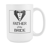 father of the bride gift mug