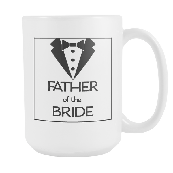 father of the bride gift mug