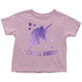 Big Sister Hebrew T-Shirt with Unicorn