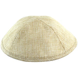 Linen Weave Personalized Kippah Yarmulke