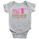 My First Passover Baby Girl Bodysuit
