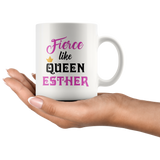 Fierce Like Queen Esther Purim Gift Mug