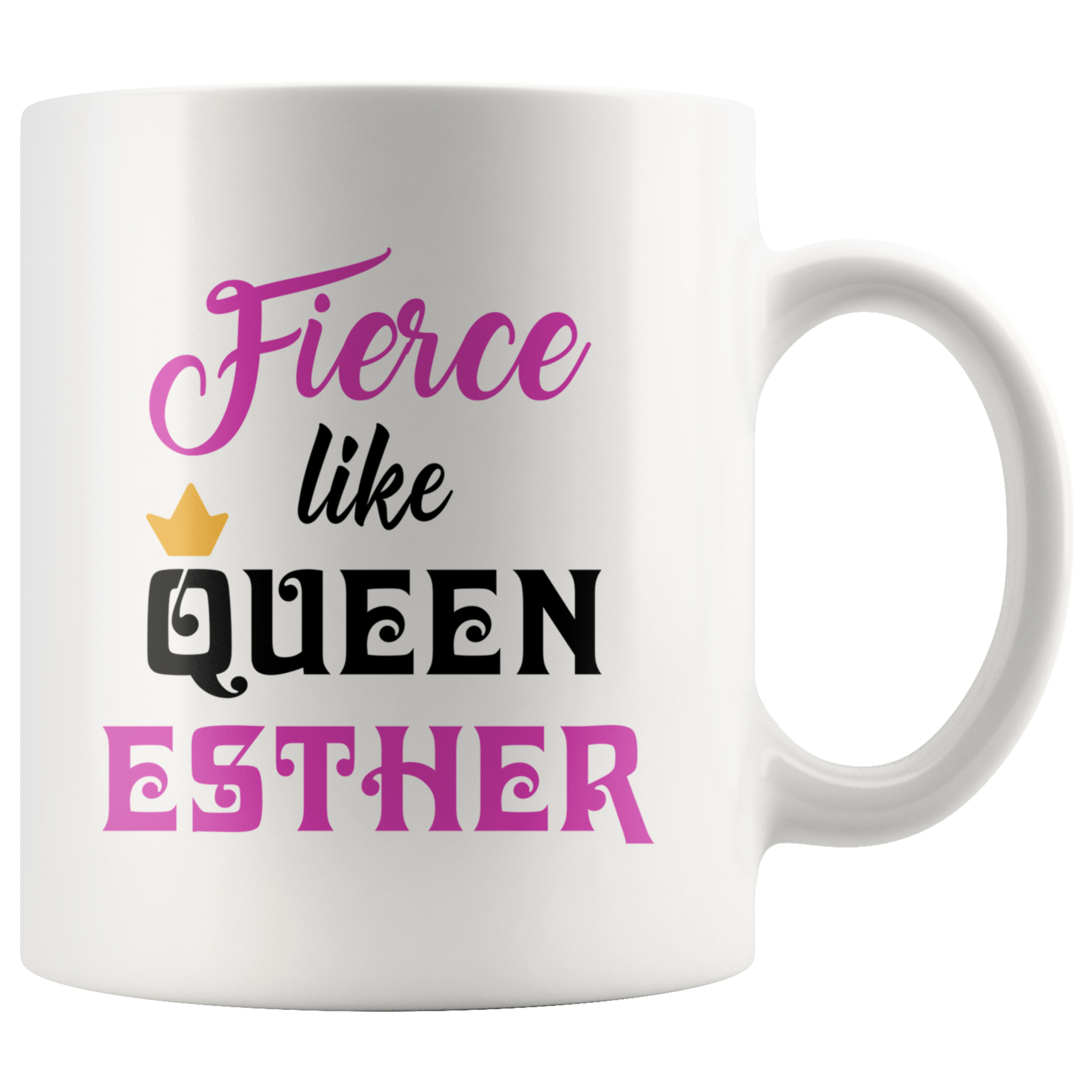 queen esther purim gift mug
