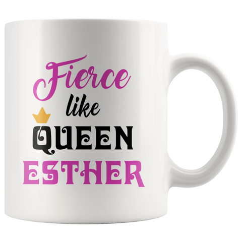 queen esther purim gift mug