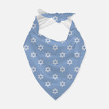 Pet Bandana - Magen David - Jewish Dog - Blue