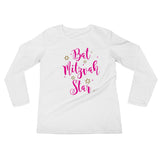 Bat Mitzvah Star Long Sleeve Shirt