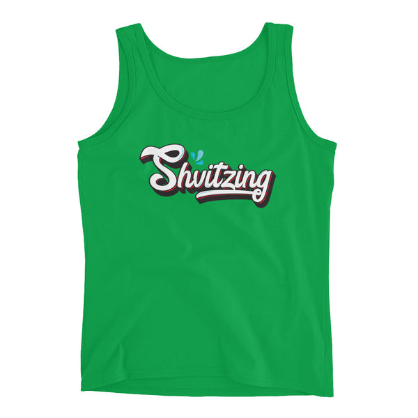 Shvitzing - Fitted Tank Top for Ladies and Teens