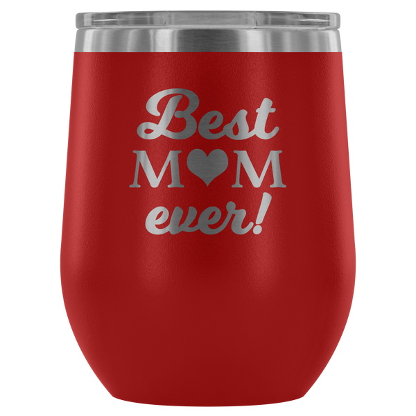mothers gift etched wine tumbler